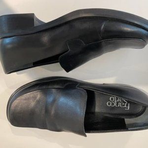 Franco Sarto Black Loafers size 8W